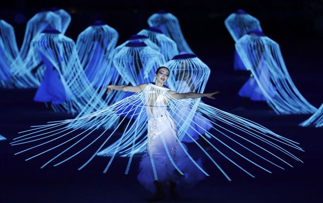 Церемония открытия Олимпиады в Сочи состоялась - повтор трансляции